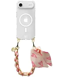 AVY Apple iPhone Air Hoesje met Koord & MagSafe 32CM Cupid Blush afbeelding