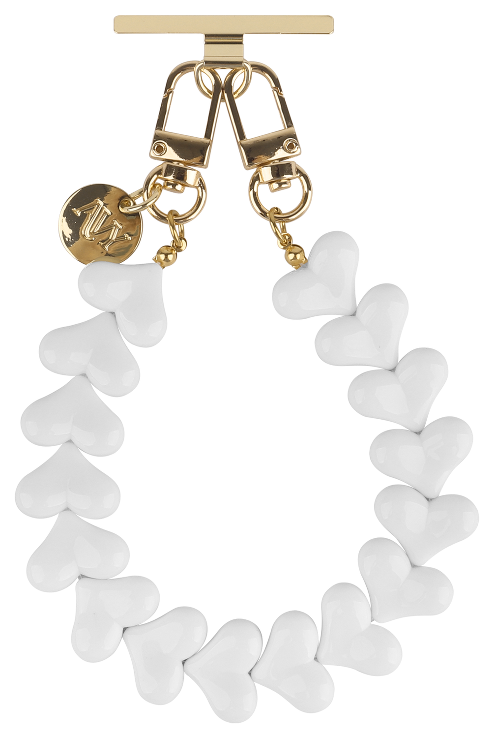 AVY Apple iPhone Air Hoesje Met Koord 30CM Cupid White afbeelding 11