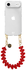 AVY Apple iPhone Air Hoesje Met Koord 30CM Cupid Red