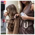 AVY Apple iPhone Air Hoesje Met Koord 30CM Cupid Beige afbeelding 3