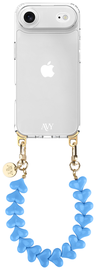AVY Apple iPhone Air Hoesje Met Koord 30CM Cupid Blue afbeelding
