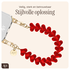 AVY Apple iPhone Air Hoesje Met Koord 30CM Cupid Clear Red afbeelding 9