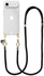 AVY Apple iPhone Air Hoesje Met Koord 130CM Tressé Black