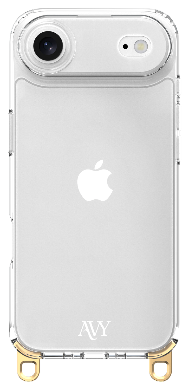 AVY Apple iPhone Air Hoesje Met Koord 32CM Obscura Blue afbeelding 10
