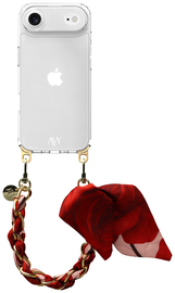 AVY Apple iPhone Air Hoesje Met Koord 32CM Botanique Roses