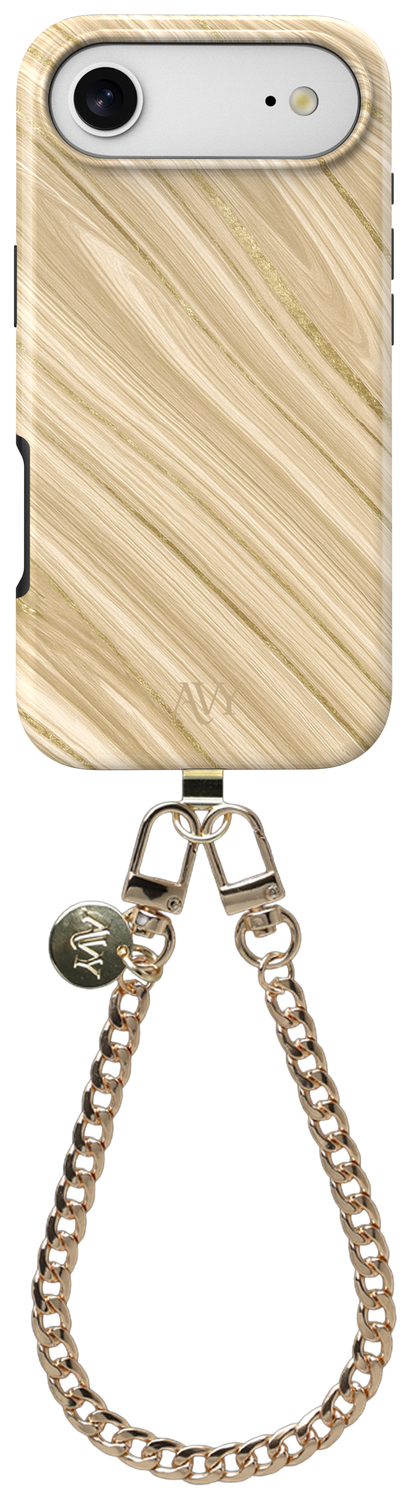 AVY Apple iPhone Air MagSafe Hoesje met Koord 30CM Aurum Lien afbeelding 1