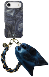 AVY Apple iPhone Air MagSafe Hoesje met Koord 32CM Obscura Blue