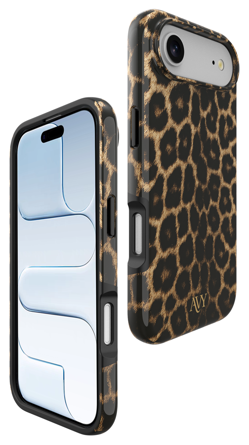 AVY Apple iPhone Air MagSafe Hoesje met Koord 30CM Panther Hearts afbeelding 17