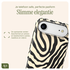 AVY Apple iPhone Air MagSafe Hoesje met Koord 30CM Zebra Hearts afbeelding 6