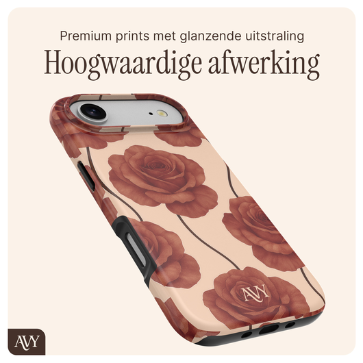 AVY Apple iPhone Air MagSafe Hoesje met Koord 32CM Botanique Roses afbeelding 7