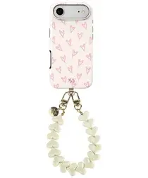 AVY Apple iPhone Air MagSafe Hoesje met Koord 30CM Lovely Hearts afbeelding