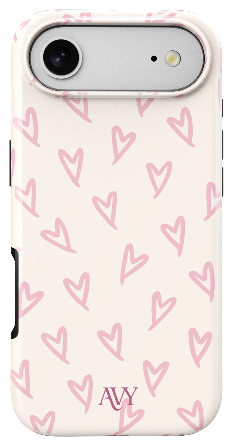 AVY Apple iPhone Air MagSafe Hoesje met Koord 30CM Lovely Hearts afbeelding 12