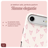 AVY Apple iPhone Air MagSafe Hoesje met Koord 30CM Lovely Hearts afbeelding 6