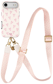 AVY Apple iPhone Air MagSafe Hoesje met Koord 130CM Cupid Blush afbeelding