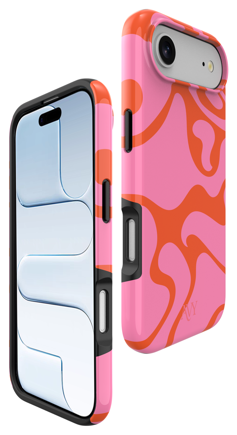 AVY Apple iPhone Air MagSafe Hoesje met Koord 130CM Rosé Twist afbeelding 15