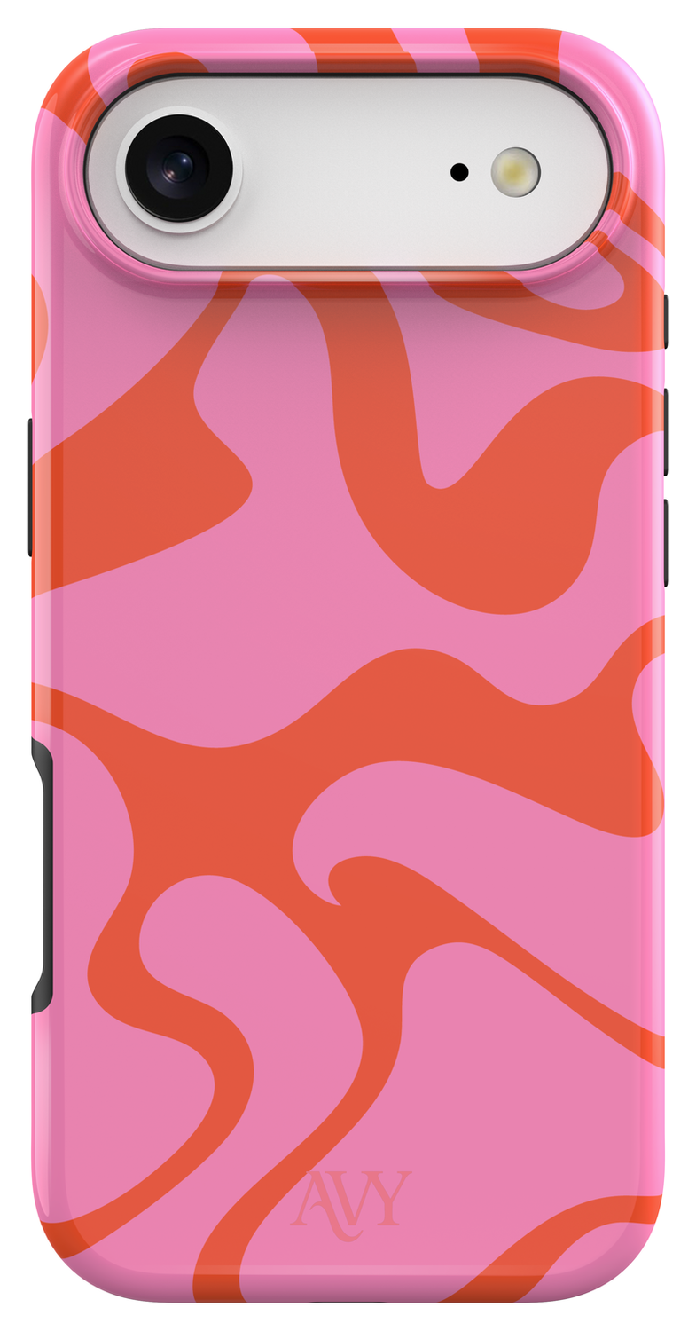 AVY Apple iPhone Air MagSafe Hoesje met Koord 32CM Rosé Twist afbeelding 12