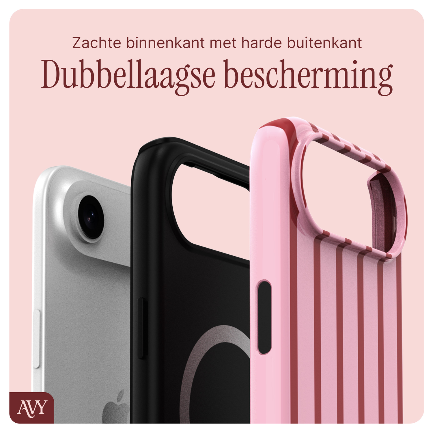 AVY Apple iPhone Air MagSafe Hoesje met Koord 32CM Linea Sol afbeelding 7