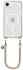 AVY Apple iPhone 16e Hoesje met Koord & MagSafe 30CM Aurum Lien afbeelding 1
