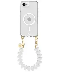 AVY Apple iPhone 16e Hoesje met Koord & MagSafe 30CM Cupid White afbeelding