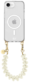 AVY Apple iPhone 16e Hoesje met Koord & MagSafe 30CM Cupid Beige