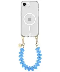 AVY Apple iPhone 16e Hoesje met Koord & MagSafe 30CM Cupid Blue afbeelding