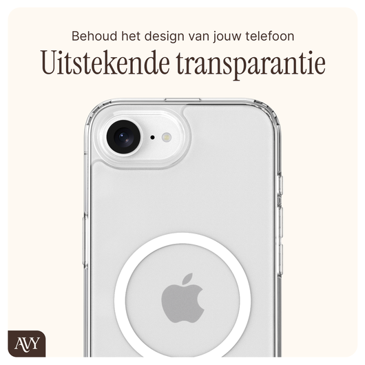 AVY Apple iPhone 16e Hoesje met Koord & MagSafe 30CM Cupid Blue afbeelding 5