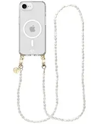 AVY Apple iPhone 16e Hoesje met Koord & MagSafe 120CM Perla Chic Long afbeelding