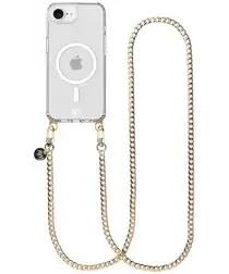 AVY Apple iPhone 16e Hoesje met Koord & MagSafe 120CM Aurum Lien Long afbeelding