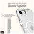 AVY Apple iPhone 16e Hoesje met Koord & MagSafe Set Silver Spark afbeelding 5