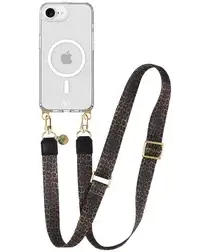 AVY Apple iPhone 16e Hoesje met Koord & MagSafe 130CM Panthera Chic afbeelding