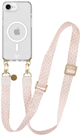 AVY Apple iPhone 16e Hoesje met Koord & MagSafe 130CM Cupid Blush afbeelding