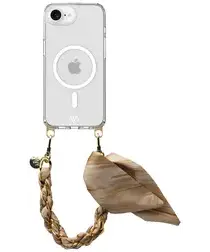 AVY Apple iPhone 16e Hoesje met Koord & MagSafe 32CM Aurum Gold afbeelding