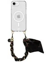 AVY Apple iPhone 16e Hoesje met Koord & MagSafe 32CM Panthera Chic afbeelding