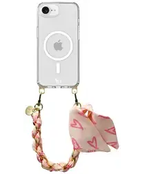 AVY Apple iPhone 16e Hoesje met Koord & MagSafe 32CM Cupid Blush afbeelding