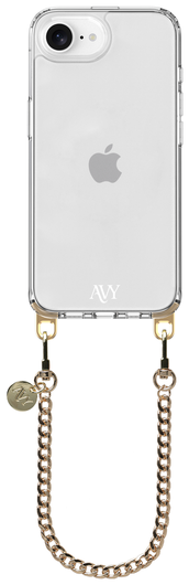 AVY Apple iPhone 16e Hoesje Met Koord 30CM Aurum Lien afbeelding 1