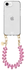 AVY Apple iPhone 16e Hoesje Met Koord 30CM Cupid Clear Pink