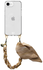AVY Apple iPhone 16e Hoesje Met Koord 32CM Aurum Gold