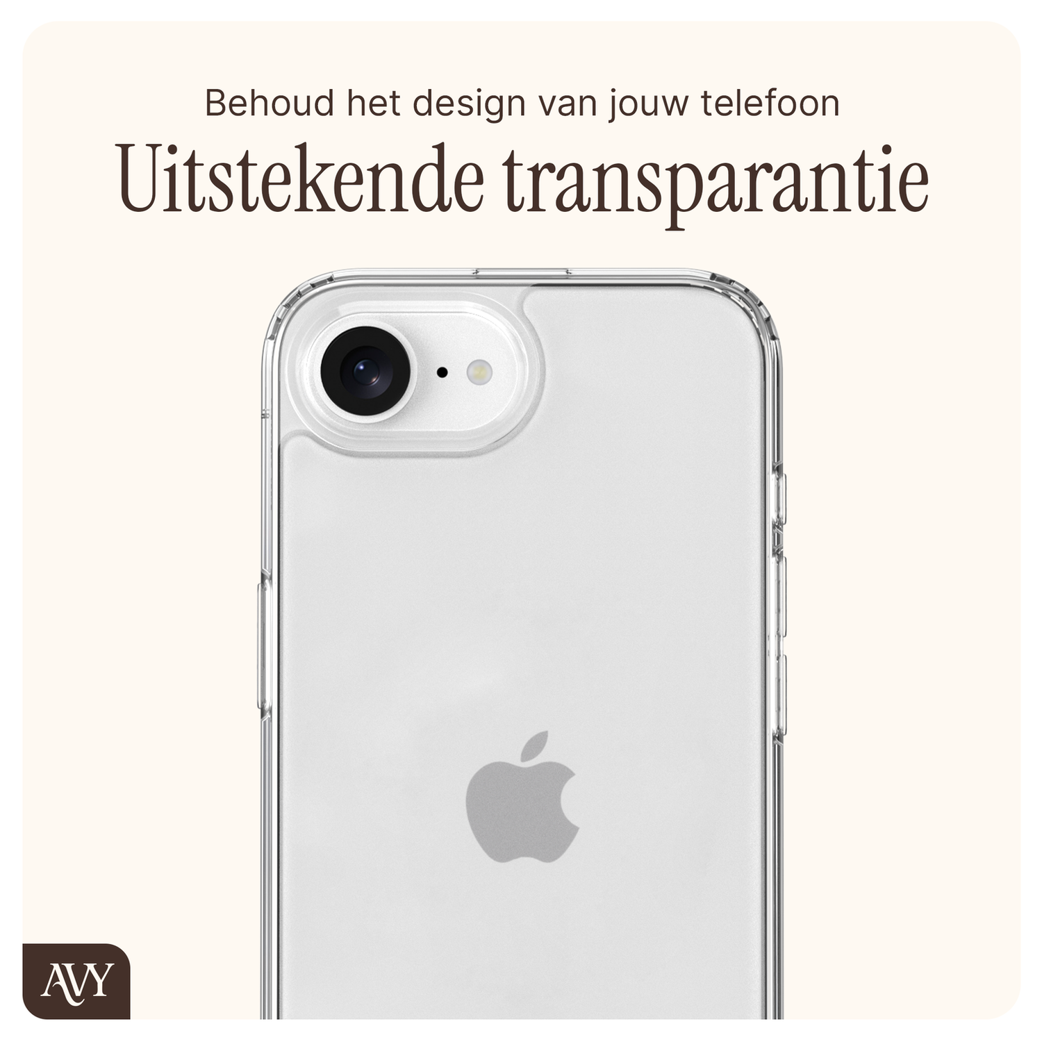 AVY Apple iPhone 16e Hoesje Met Koord 32CM Obscura Blue afbeelding 6