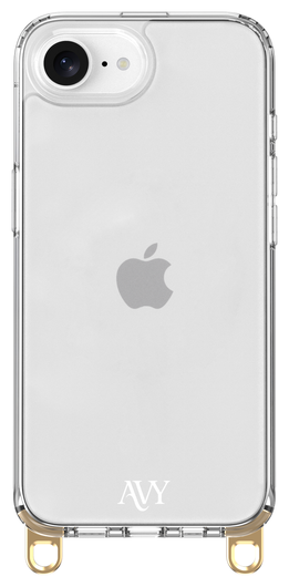 AVY Apple iPhone 16e Hoesje Met Koord 32CM Obscura Blue afbeelding 10