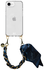 AVY Apple iPhone 16e Hoesje Met Koord 32CM Obscura Blue afbeelding 1