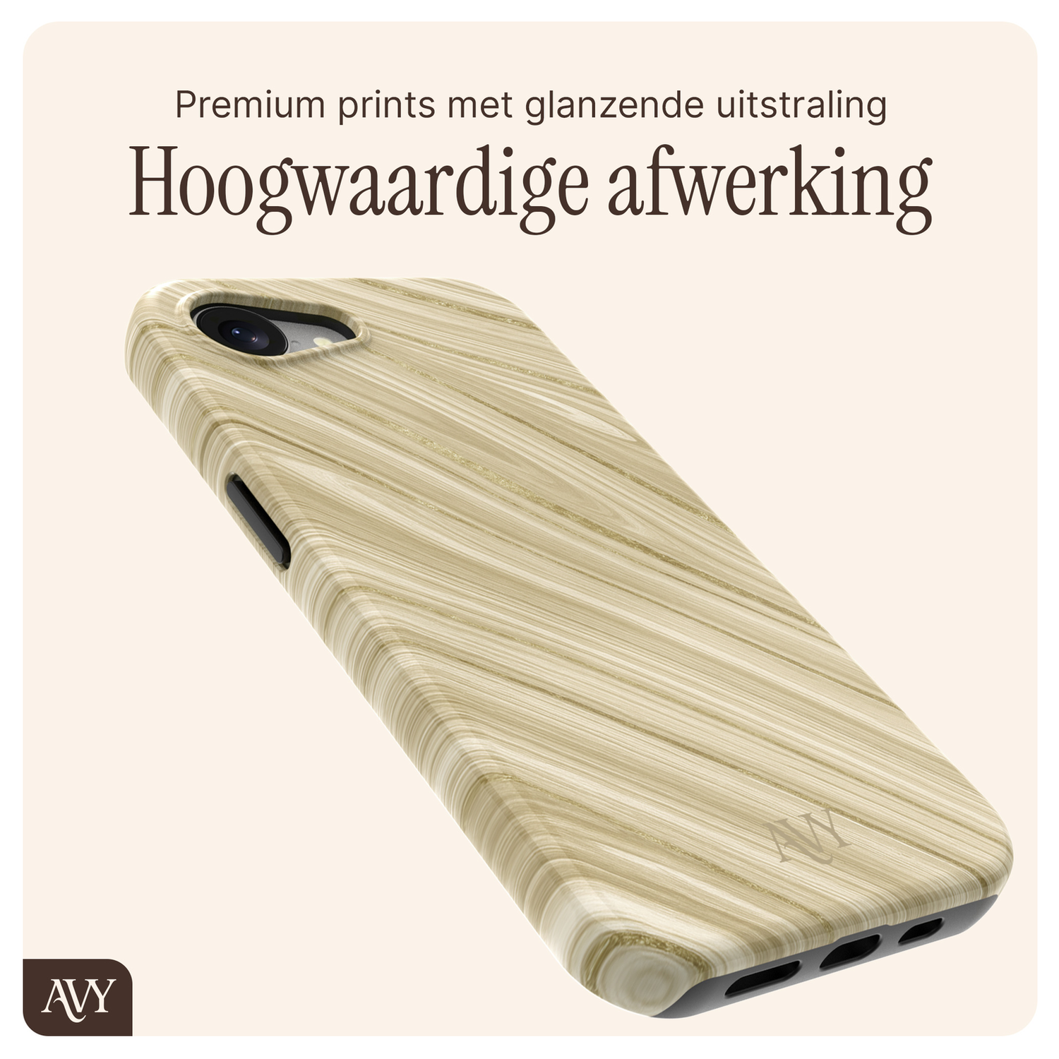 AVY Apple iPhone 16e MagSafe Hoesje met Koord 30CM Aurum Lien afbeelding 7