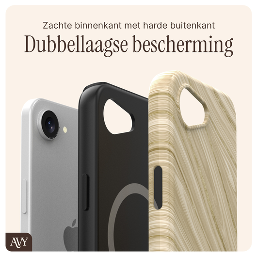 AVY Apple iPhone 16e MagSafe Hoesje met Koord 30CM Aurum Lien afbeelding 8