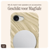 AVY Apple iPhone 16e MagSafe Hoesje met Koord 30CM Aurum Lien afbeelding 6