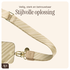 AVY Apple iPhone 16e MagSafe Hoesje met Koord 130CM Aurum Gold afbeelding 10