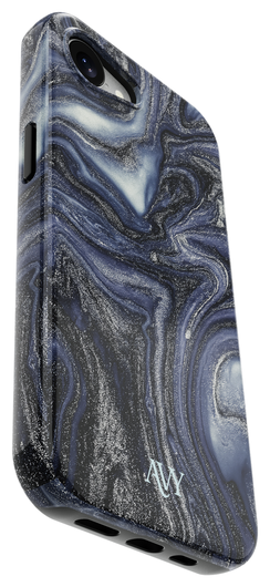 AVY Apple iPhone 16e MagSafe Hoesje met Koord 30CM Marmer Hearts afbeelding 18