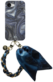 AVY Apple iPhone 16e MagSafe Hoesje met Koord 32CM Obscura Blue