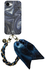 AVY Apple iPhone 16e MagSafe Hoesje met Koord 32CM Obscura Blue