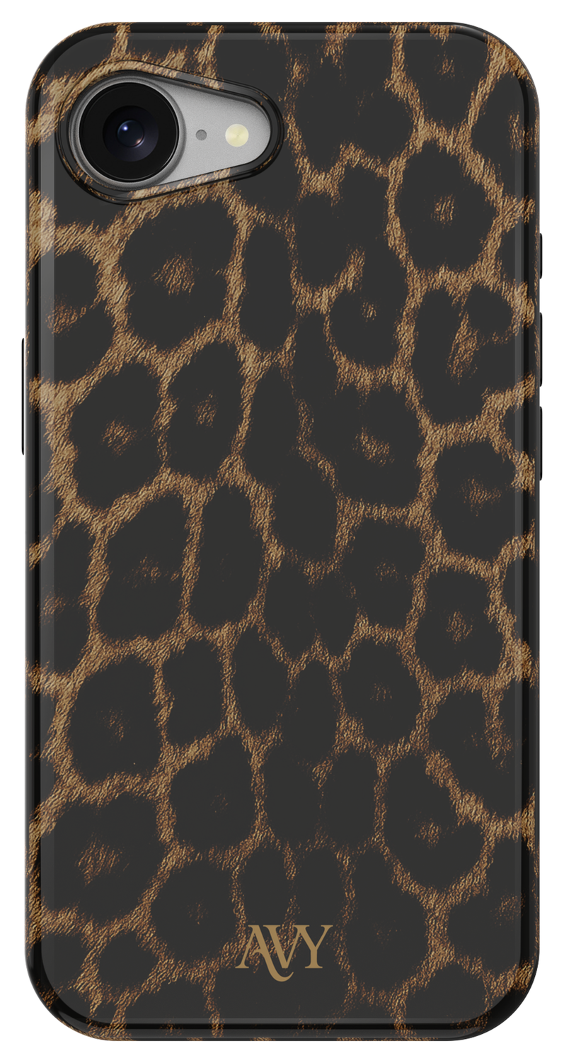 AVY Apple iPhone 16e MagSafe Hoesje met Koord 30CM Panther Hearts afbeelding 7