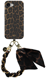 AVY Apple iPhone 16e MagSafe Hoesje met Koord 32CM Panthera Chic