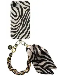AVY Apple iPhone 16e MagSafe Hoesje met Koord 32CM Serengeti Zebra afbeelding